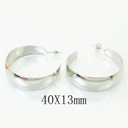 BC Earrings Jewelry Wholesale Stainless Steel 316L Earrings NO.#BC58E1670KW