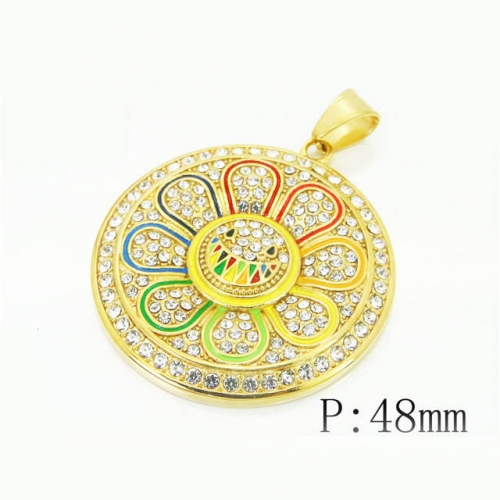 BC Wholesale Jewelry Nice Pendant Stainless Steel 316L Pendant NO.#BC13P1557HOR
