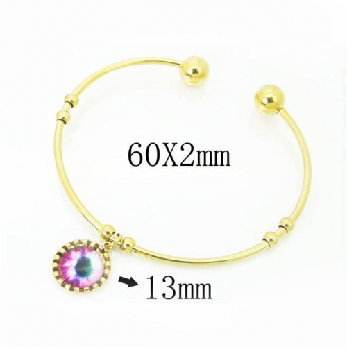 BC Wholesale Bangles Stainless Steel Jewelry Bangles NO.#BC58B0557KLX