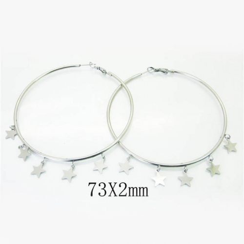 BC Earrings Jewelry Wholesale Stainless Steel 316L Earrings NO.#BC52E0010HKD