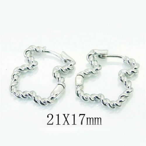 BC Earrings Jewelry Wholesale Stainless Steel 316L Earrings NO.#BC90E0317HIE