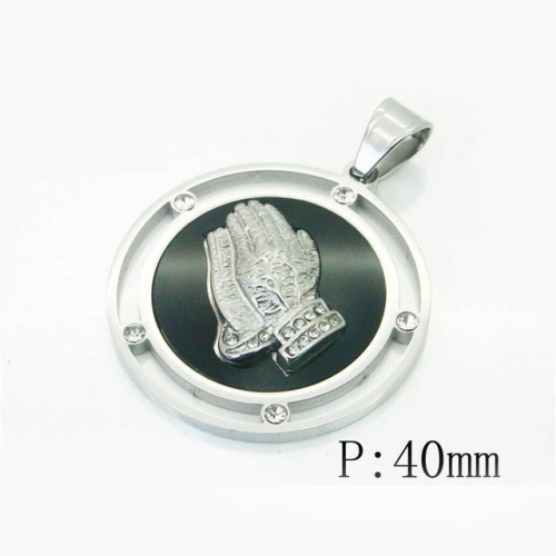 BC Wholesale Jewelry Nice Pendant Stainless Steel 316L Pendant NO.#BC13P1590HIL