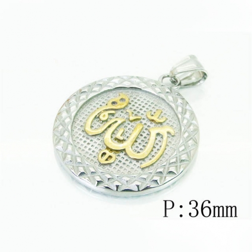 BC Wholesale Jewelry Nice Pendant Stainless Steel 316L Pendant NO.#BC22P0874HJS