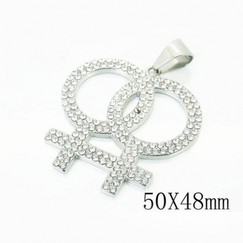 BC Wholesale Jewelry Nice Pendant Stainless Steel 316L Pendant NO.#BC13P1542HKF