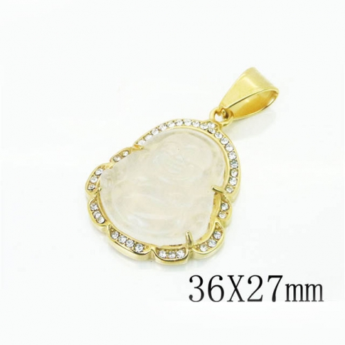 BC Wholesale Jewelry Nice Pendant Stainless Steel 316L Pendant NO.#BC13P1493HPS