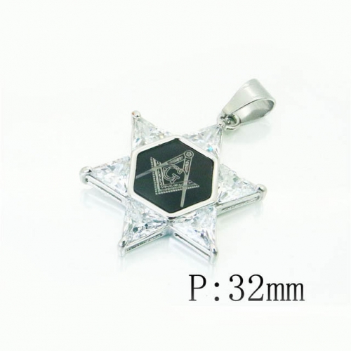 BC Wholesale Jewelry Nice Pendant Stainless Steel 316L Pendant NO.#BC13P1512HKQ