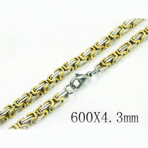 Wholesale Necklace Stainless Steel 316L Popular Chains NO.#BC53N0040HNL