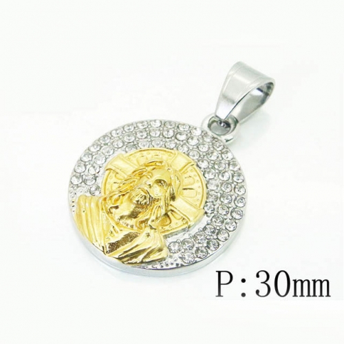 BC Wholesale Jewelry Nice Pendant Stainless Steel 316L Pendant NO.#BC13P1614HHS