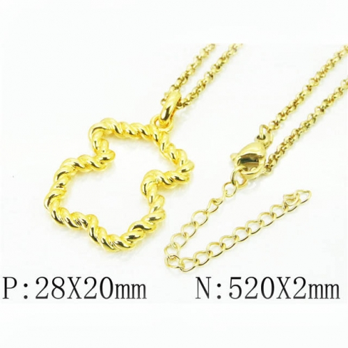 BC Wholesale Jewelry Necklace Stainless Steel 316L Fashion Necklace NO.#BC90N0244HMS