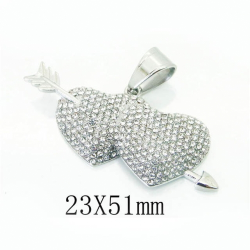 BC Wholesale Jewelry Nice Pendant Stainless Steel 316L Pendant NO.#BC13P1539HLW