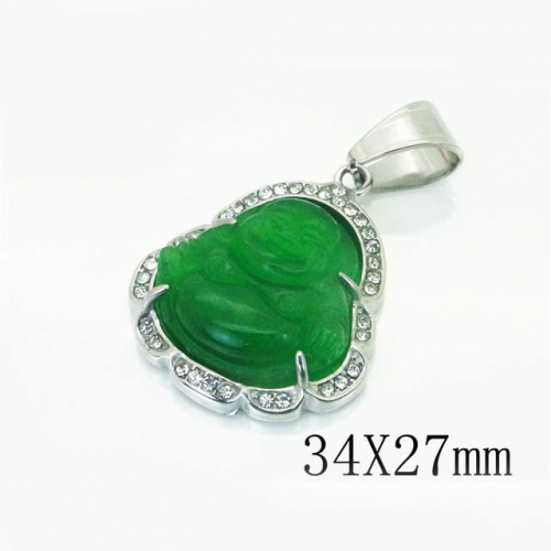 BC Wholesale Jewelry Nice Pendant Stainless Steel 316L Pendant NO.#BC13P1490HOQ