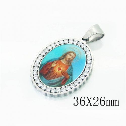 BC Wholesale Jewelry Nice Pendant Stainless Steel 316L Pendant NO.#BC13P1478OC