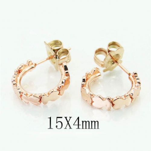 BC Earrings Jewelry Wholesale Stainless Steel 316L Earrings NO.#BC90E0322HJS