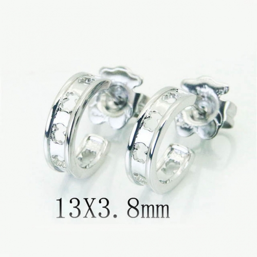 BC Earrings Jewelry Wholesale Stainless Steel 316L Earrings NO.#BC90E0323HIE