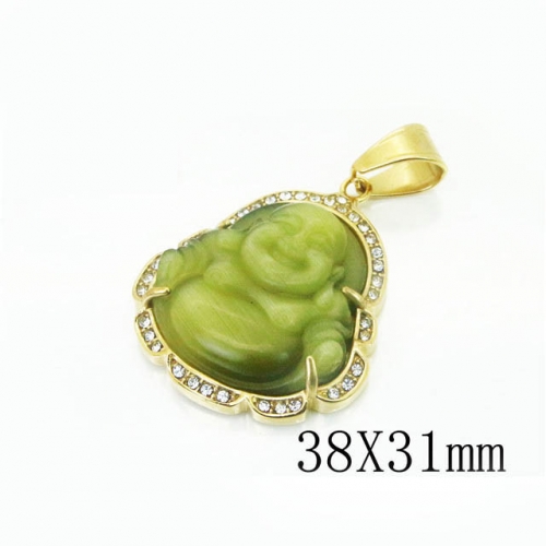 BC Wholesale Jewelry Nice Pendant Stainless Steel 316L Pendant NO.#BC13P1499HP5