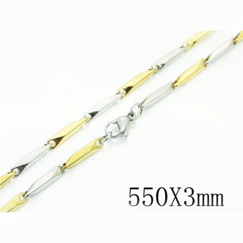 Wholesale Necklace Stainless Steel 316L Popular Chains NO.#BC53N0011MD