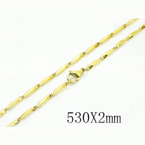 Wholesale Necklace Stainless Steel 316L Popular Chains NO.#BC53N0016ML