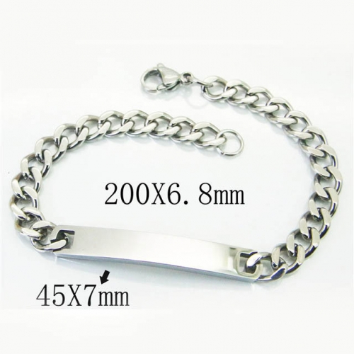 BC Wholesale Jewelry Bracelets Stainless Steel 316L Bracelets NO.#BC53B0025NQ