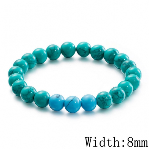 BC Wholesale Jewelry Stainless Steel 316L CZ Bead Bracelets NO.#SJ53B109648