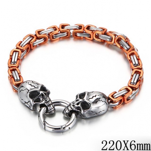 BC Wholesale Jewelry Stainless Steel 316L Popular Byzantine Bracelets NO.#SJ53B149176
