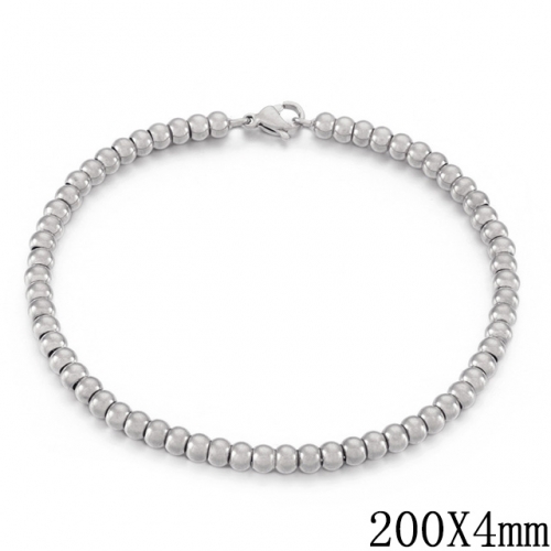BC Wholesale Jewelry Steel Bead Bracelets Stainless Steel 316L Jewelry Bracelets NO.#SJ53B154497