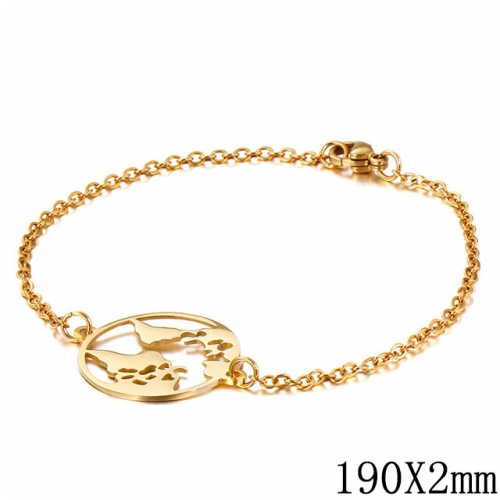 BC Wholesale Jewelry Stainless Steel 316L Jewelry Popular Bracelets NO.#SJ53B113606