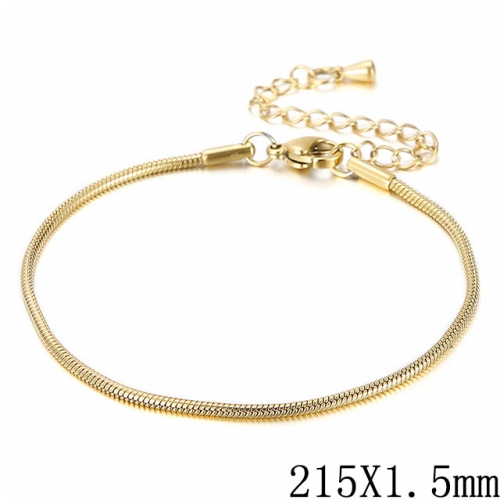 BC Wholesale Jewelry Stainless Steel 316L Chain Bracelets NO.#SJ53B147327