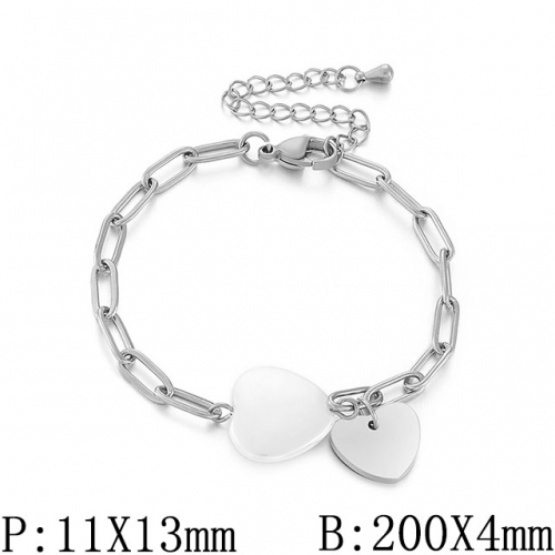 BC Wholesale Jewelry Stainless Steel 316L Jewelry Pearl & Shell Bracelets NO.#SJ53B145372