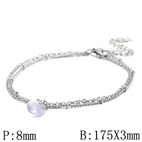 BC Wholesale Jewelry Stainless Steel 316L Jewelry Multi Layer Bracelets NO.#SJ53B129234