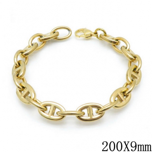 BC Wholesale Jewelry Stainless Steel 316L Chain Bracelets NO.#SJ53B144250