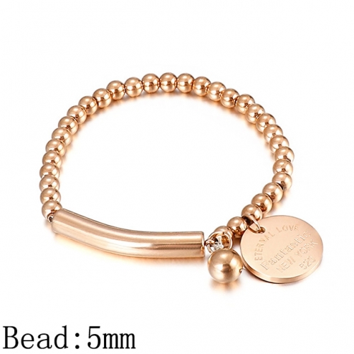 BC Wholesale Jewelry Steel Bead Bracelets Stainless Steel 316L Jewelry Bracelets NO.#SJ53B142819