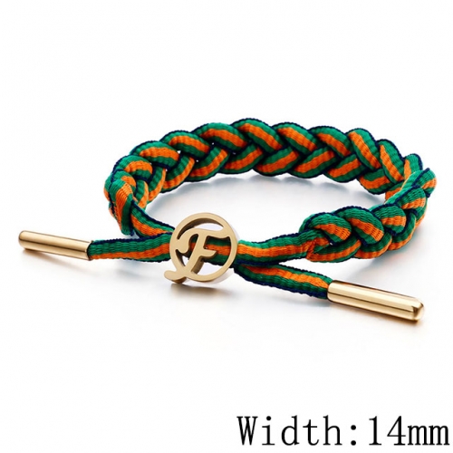 BC Wholesale Jewelry Stainless Steel 316L Jewelry Letter Bracelets NO.#SJ53B118107