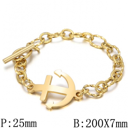 BC Wholesale Jewelry Stainless Steel 316L Jewelry Popular Bracelets NO.#SJ53B149747