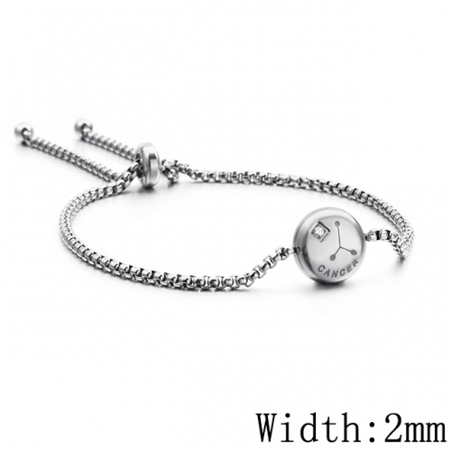 BC Wholesale Jewelry Stainless Steel 316L Constellation Bracelets NO.#SJ53B120306