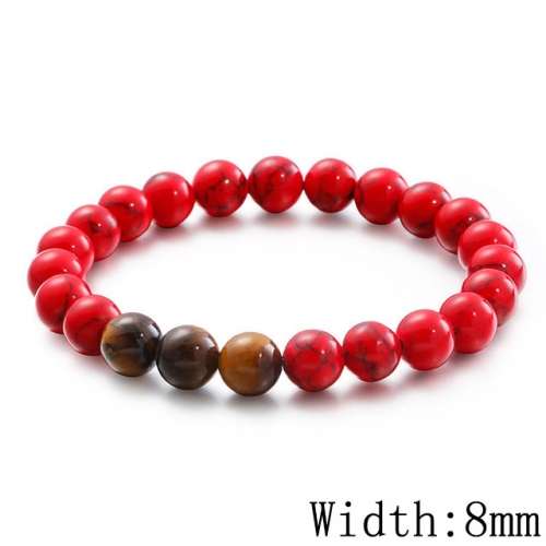 BC Wholesale Jewelry Stainless Steel 316L CZ Bead Bracelets NO.#SJ53B109656