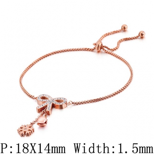 BC Wholesale Jewelry Stainless Steel 316L Jewelry Letter Bracelets NO.#SJ53B123876