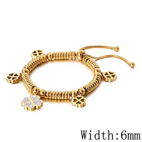 BC Wholesale Jewelry Steel Bead Bracelets Stainless Steel 316L Jewelry Bracelets NO.#SJ53B114994