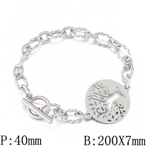 BC Wholesale Jewelry Stainless Steel 316L Jewelry Popular Bracelets NO.#SJ53B149749