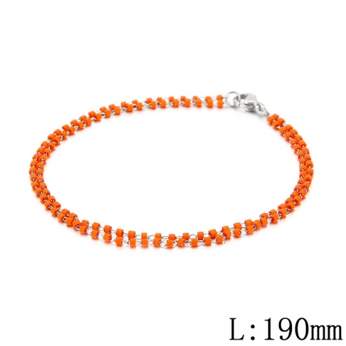 BC Wholesale Jewelry Stainless Steel 316L CZ Bead Bracelets NO.#SJ53B130354