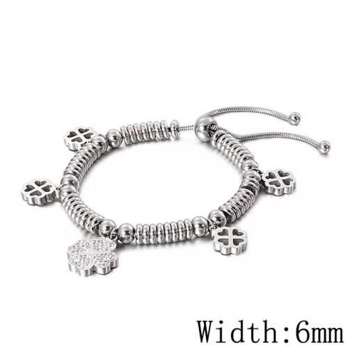 BC Wholesale Jewelry Steel Bead Bracelets Stainless Steel 316L Jewelry Bracelets NO.#SJ53B114993
