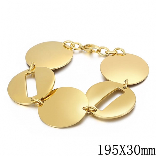 BC Wholesale Jewelry Stainless Steel 316L Jewelry Popular Bracelets NO.#SJ53B47398