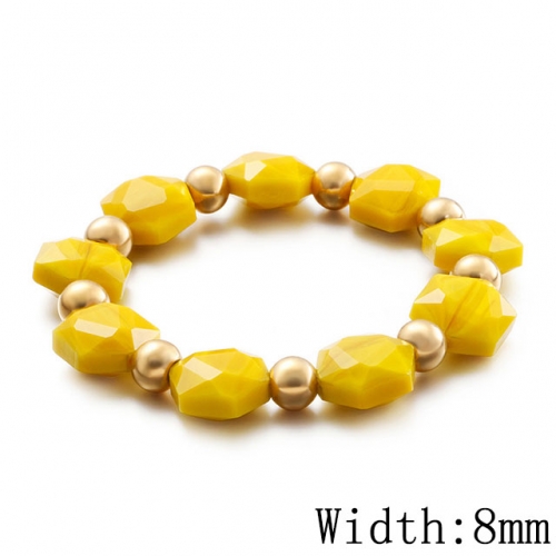 BC Wholesale Jewelry Stainless Steel 316L CZ Bead Bracelets NO.#SJ53B99058