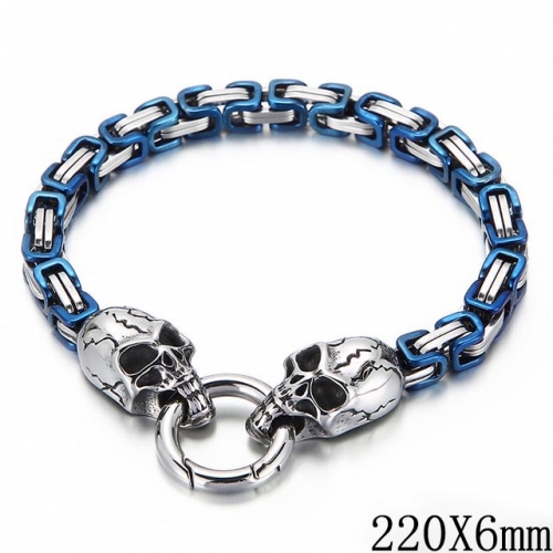 BC Wholesale Jewelry Stainless Steel 316L Popular Byzantine Bracelets NO.#SJ53B149174