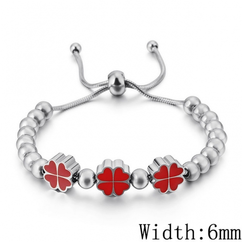 BC Wholesale Jewelry Steel Bead Bracelets Stainless Steel 316L Jewelry Bracelets NO.#SJ53B115998