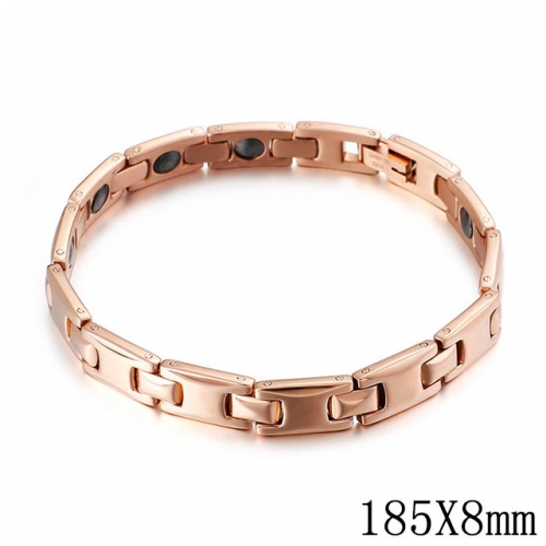 BC Wholesale Jewelry Stainless Steel 316L Jewelry Germanium Stone Bracelets NO.#SJ53B105150