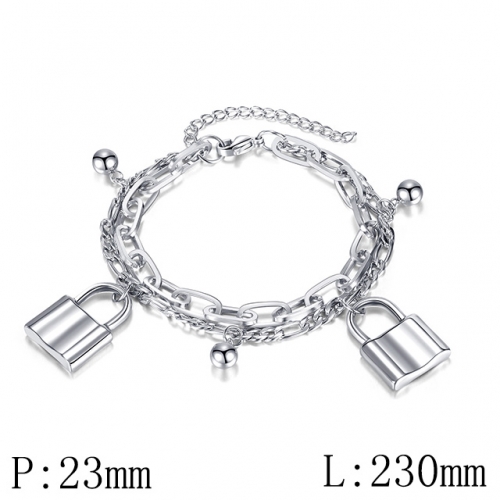 BC Wholesale Bracelets Jewelry Stainless Steel 316L Good Quality Bracelets NO.#SJ1B1256