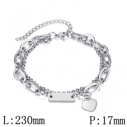 BC Wholesale Bracelets Jewelry Stainless Steel 316L Good Quality Bracelets NO.#SJ1B1255