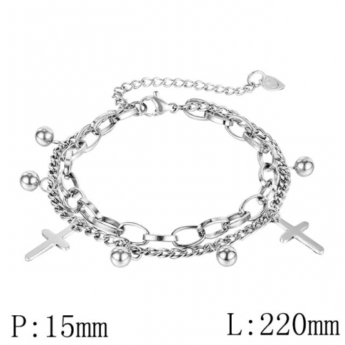 BC Wholesale Bracelets Jewelry Stainless Steel 316L Good Quality Bracelets NO.#SJ1BC1113