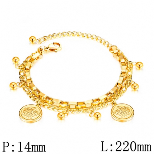 BC Wholesale Bracelets Jewelry Stainless Steel 316L Good Quality Bracelets NO.#SJ1B1058