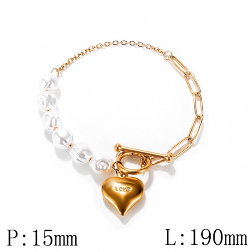 BC Wholesale Bracelets Jewelry Stainless Steel 316L Good Quality Bracelets NO.#SJ1B1158